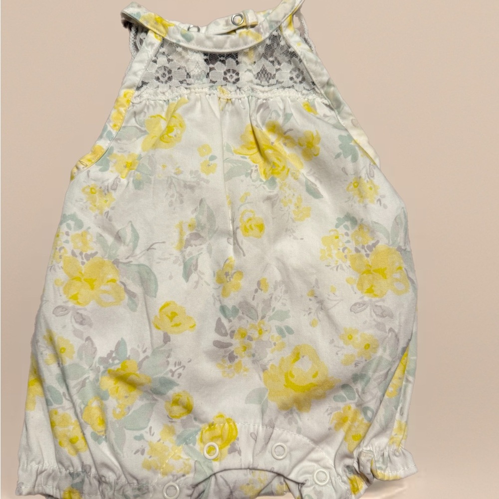 Baby Starters - Floral Yellow and Kids bubble